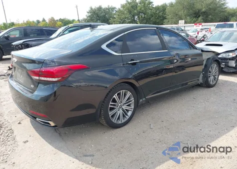 2018 Genesis G80 3.8 z USA, uszkodzony, nr VIN KMHGN4JE3JU234978